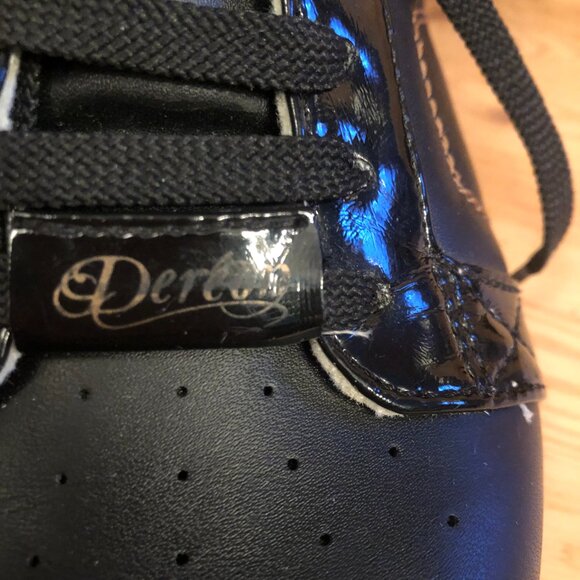 House of Dereon Patent Leather High Top Sneakers Shooties-SO LUXE! - Picture 10 of 16